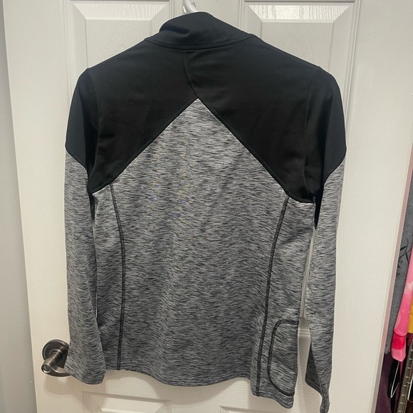 Eddie Bauer workout jacket small black and gray - Picture 4 of 8